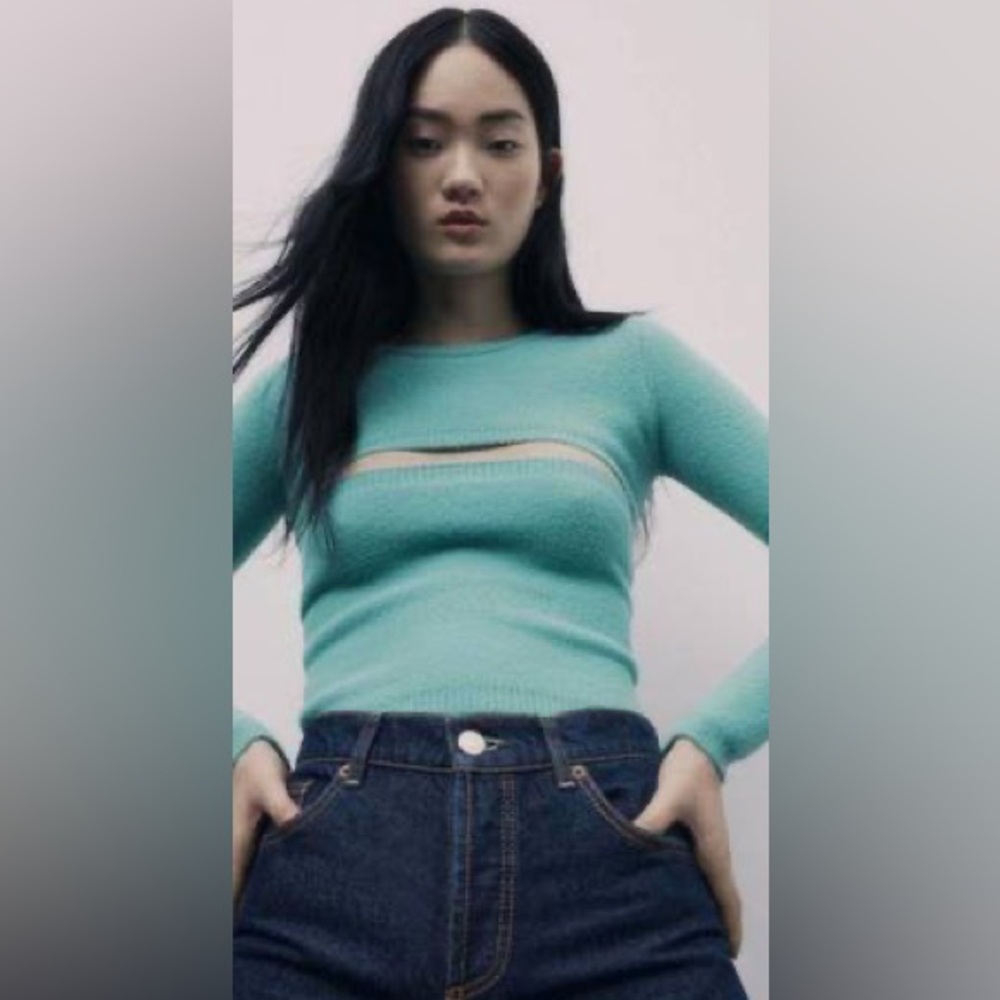Zara Long Sleeve Set Turquoise